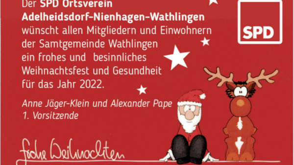 Die SPD Wünscht Frohe Weihnachten! - SPD-Ortsverein Adelheidsdorf ...